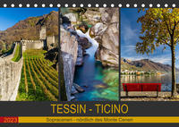 Tessin - Ticino (Tischkalender 2023 DIN A5 quer)