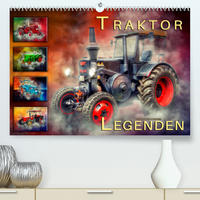 Traktor Legenden (Premium, hochwertiger DIN A2 Wandkalender 2023, Kunstdruck in Hochglanz)