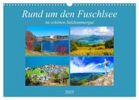 Rund um den Fuschlsee (Wandkalender 2025 DIN A3 quer), CALVENDO Monatskalender