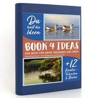 BOOK 4 IDEAS modern | Boarisch g'schaut - Vom Haarsee bis zum Isarwinkel, Notizbuch, Bullet Journal mit Kreativitätstechniken und Bildern, DIN A5