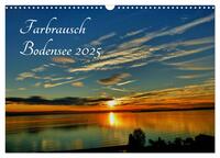 Farbrausch Bodensee (Wandkalender 2025 DIN A3 quer), CALVENDO Monatskalender