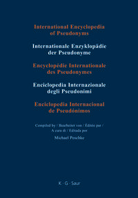 International Encyclopedia of Pseudonyms. Pseudonyms / A – Campbell