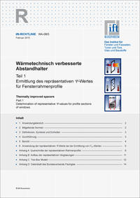 ift-Richtlinie WA-08/3