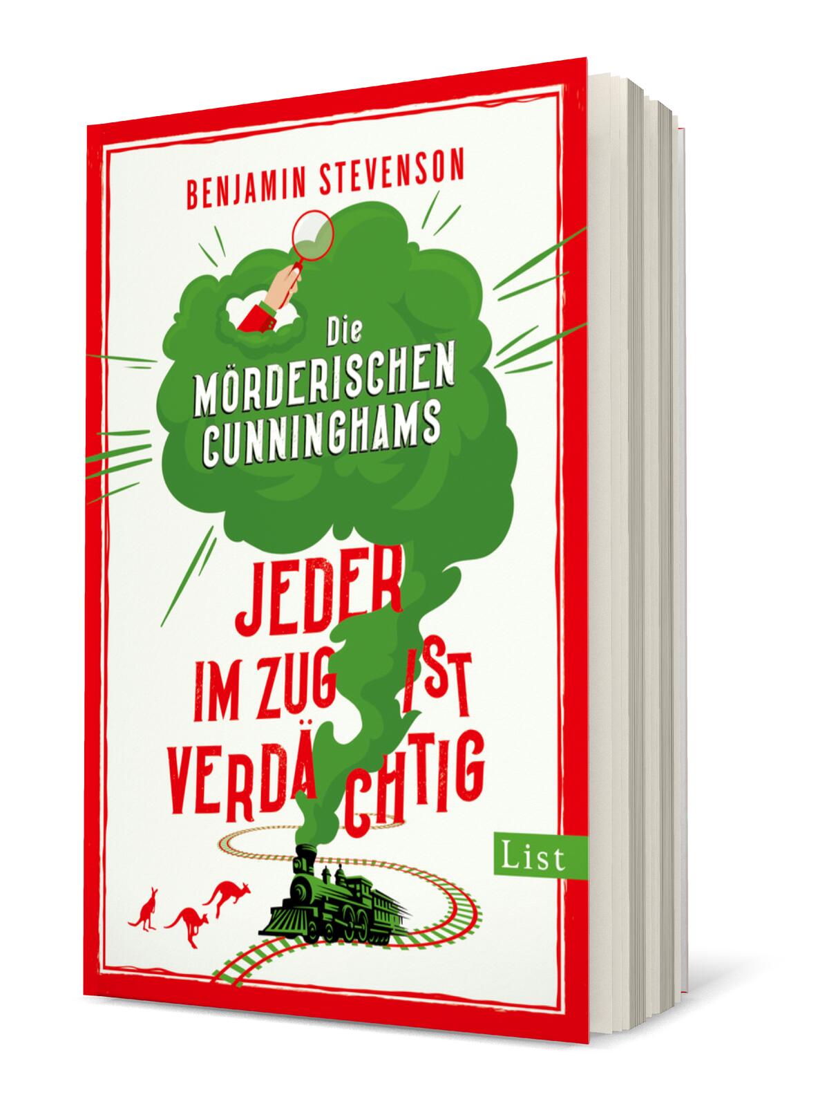 Die mörderischen Cunninghams. Jeder im Zug ist verdächtig (Die mörderischen Cunninghams 2)