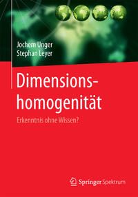 Dimensionshomogenität