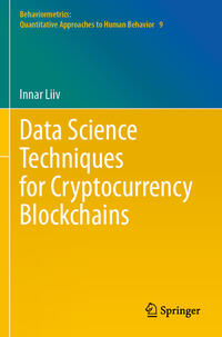 Data Science Techniques for Cryptocurrency Blockchains