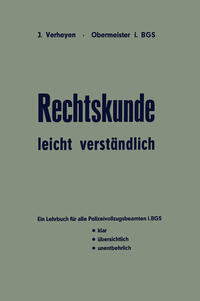 Rechtskunde — leicht verständlich