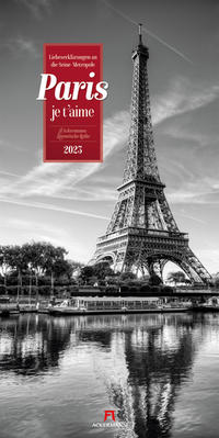 Paris, je t’aime - Literatur-Kalender 2023