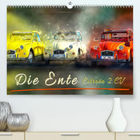 Die Ente - Citroën 2CV (Premium, hochwertiger DIN A2 Wandkalender 2023, Kunstdruck in Hochglanz)