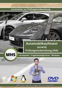 MHS Automobilkaufmann (m/w/d) IHK Fragenkatalogtrainer (DVD/WINDOWS)