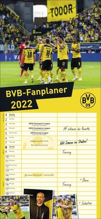 BVB Fanplaner Kalender 2022