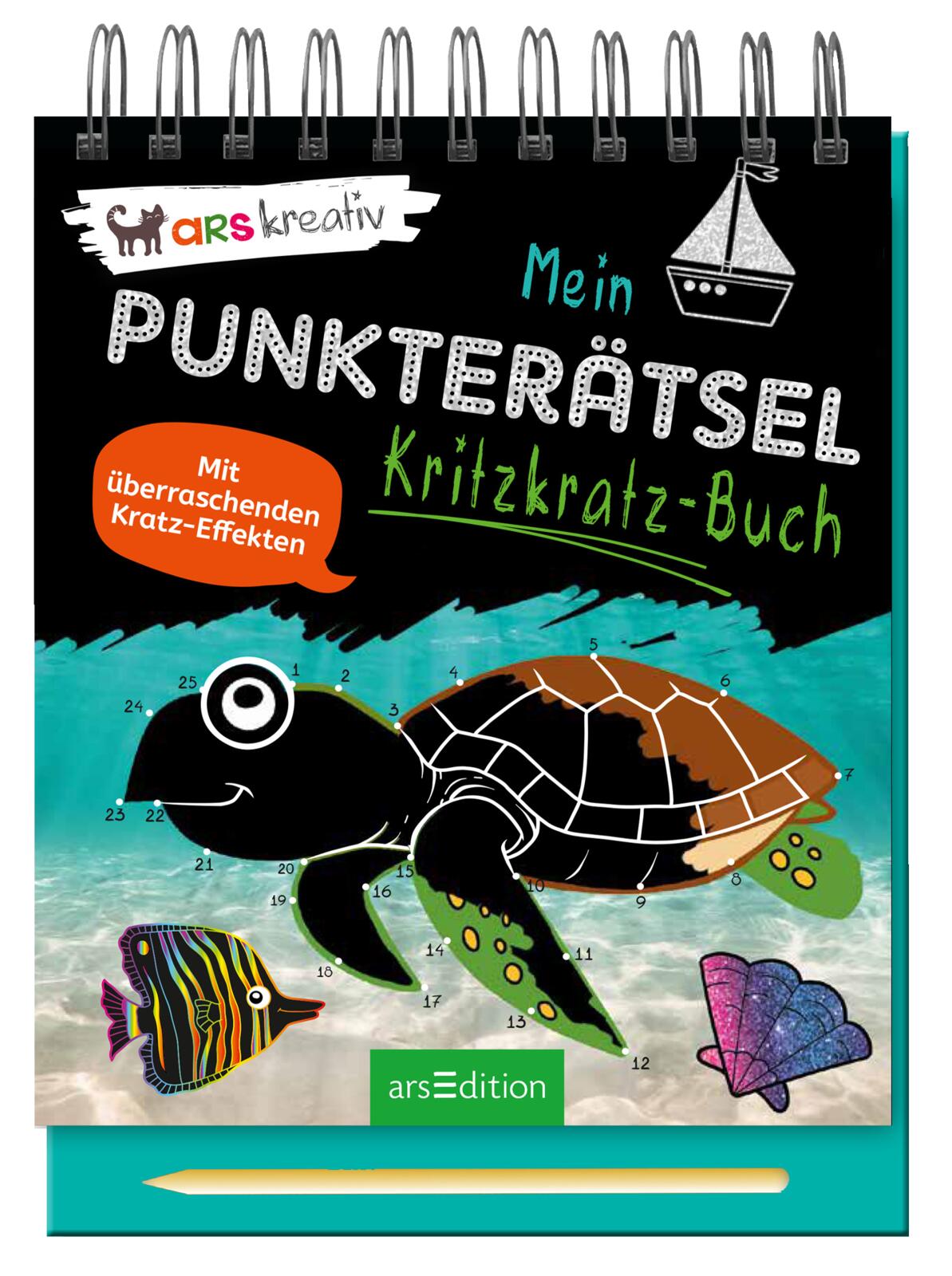 Mein Punkterätsel-Kritzkratz-Buch