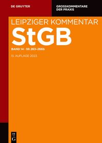 Strafgesetzbuch. Leipziger Kommentar / §§ 263-266b