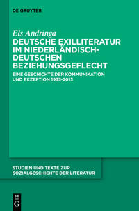 Deutsche Exilliteratur im niederländisch-deutschen Beziehungsgeflecht