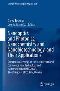 Nanooptics and Photonics, Nanochemistry and Nanobiotechnology, and Their Applications