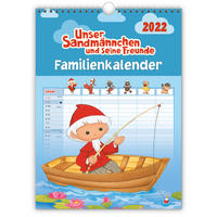 Trötsch Unser Sandmännchen Familienkalender 2022