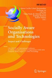 Socially Aware Organisations and Technologies. Impact and Challenges