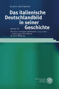 Das kurze zwanzigste Jahrhundert (1914-1989) / Italien gegen Deutschland: der Erste Weltkrieg