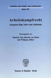 Arbeitskampfrecht.