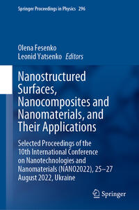 Nanostructured Surfaces, Nanocomposites and Nanomaterials, and Their Applications