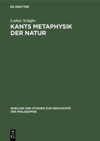 Kants Metaphysik der Natur