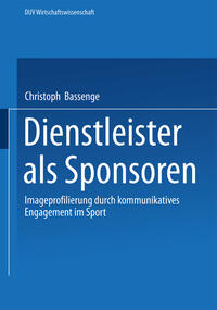 Dienstleister als Sponsoren