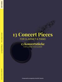 13 Concert Pieces for Clarinet & Piano