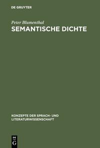 Semantische Dichte