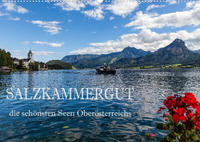 Salzkammergut - Die schönsten Seen Oberösterreichs (Wandkalender 2022 DIN A2 quer)