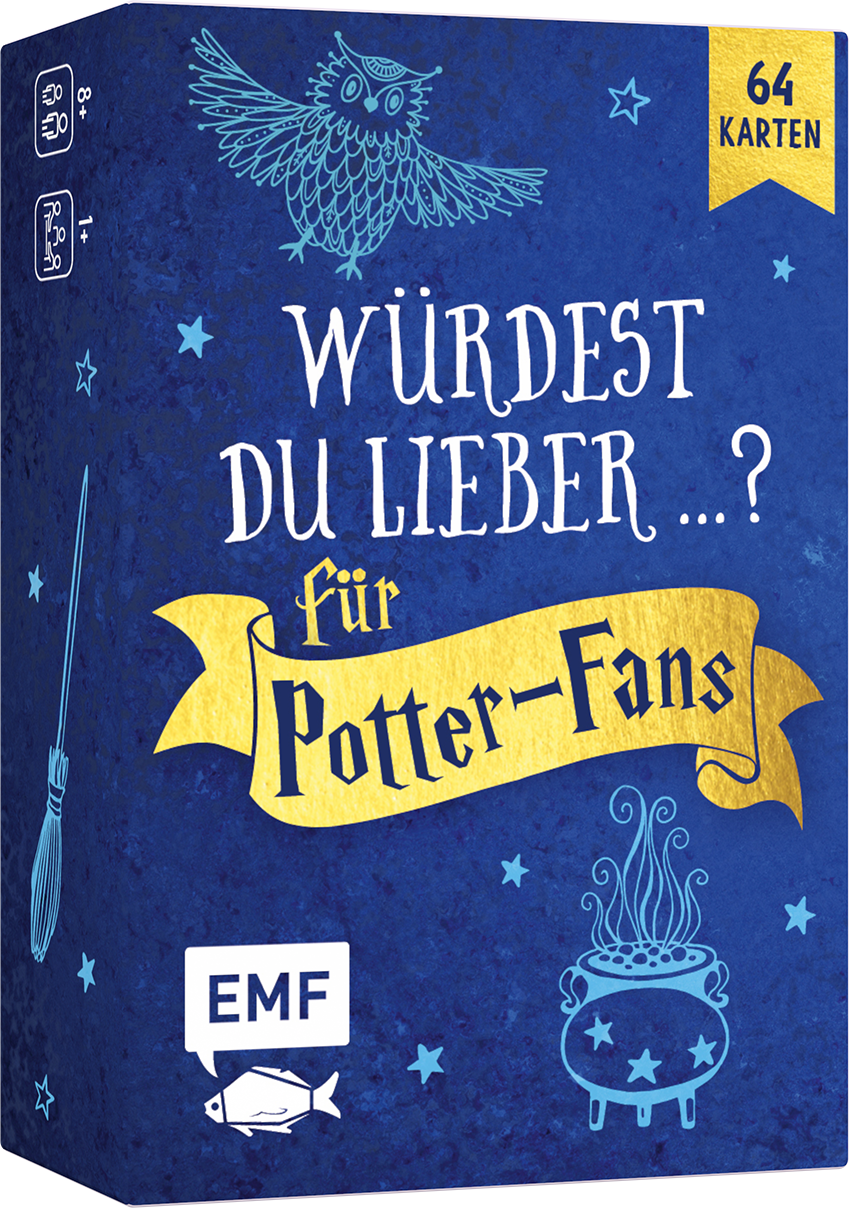 Kartenspiel: Würdest du lieber ...? Das Fragespiel für Harry Potter-Fans