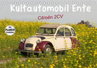 Kultautomobil Ente Citroën 2CV (Tischkalender 2022 DIN A5 quer)