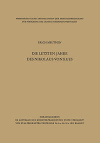 Die letzten Jahre des Nikolaus von Kues