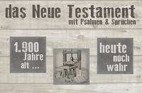 Neues Testament - Querlieger (Motiv Druckerpresse)