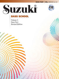 Suzuki Bass School Bass Part & CD, Volume 3 (Revised)