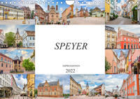 Speyer Impressionen (Wandkalender 2022 DIN A4 quer)