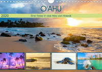 O'ahu - Eine Reise in das Herz von Hawaii (Wandkalender 2020 DIN A4 quer)