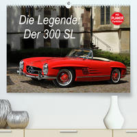 Die Legende: 300 SL (Premium, hochwertiger DIN A2 Wandkalender 2023, Kunstdruck in Hochglanz)