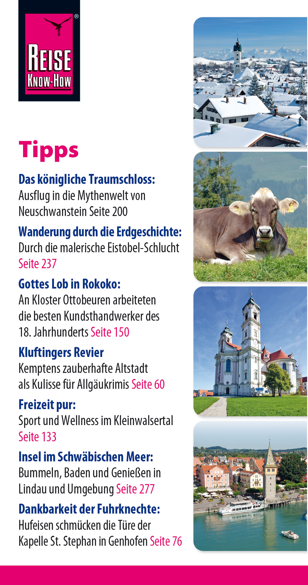 Reise Know-How Reiseführer Allgäu