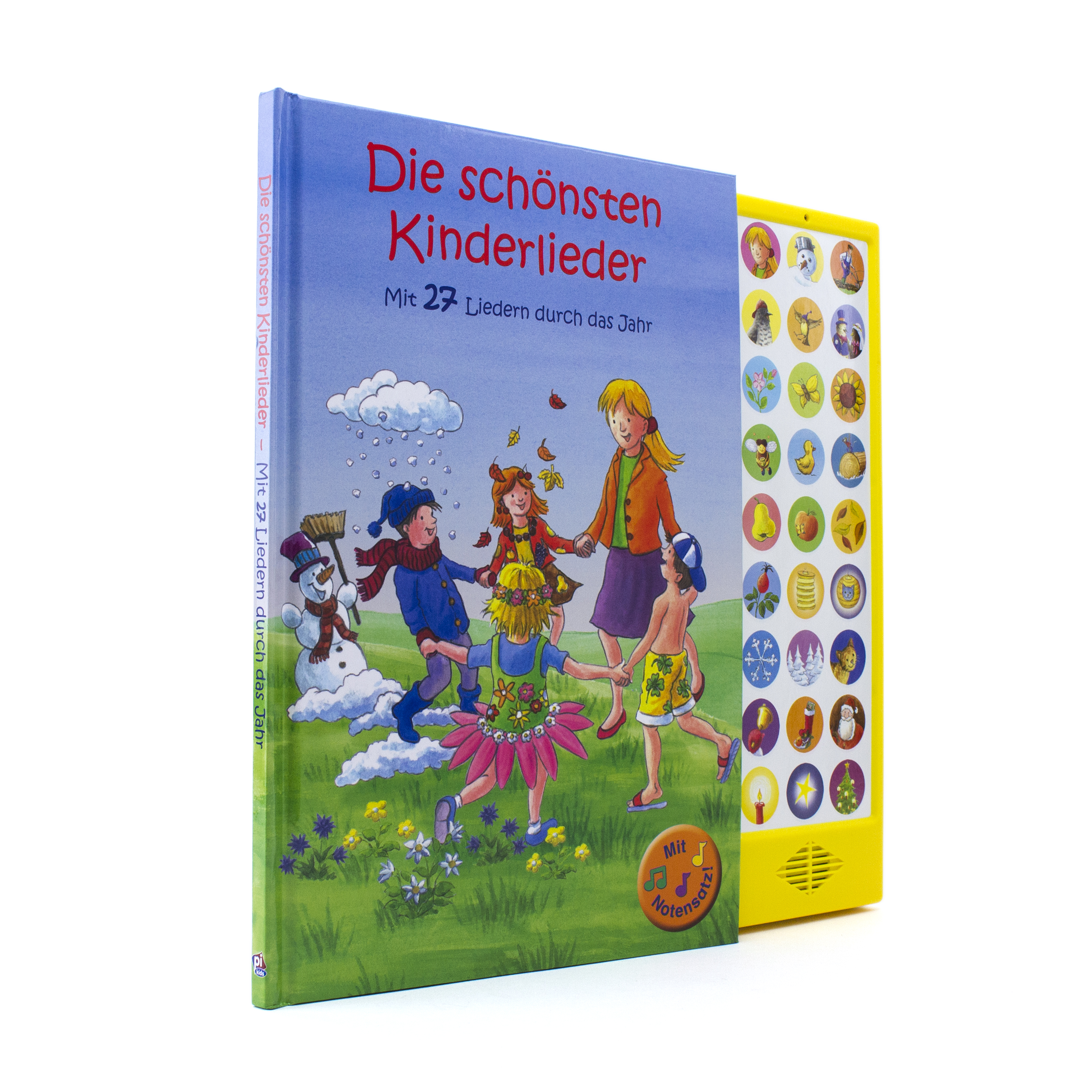 27-Button-Soundbuch, Die Schönsten Kinderlieder, Mit 27 Liedern durch das Jahr