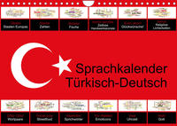 Sprachkalender Türkisch-Deutsch (Wandkalender 2023 DIN A4 quer)