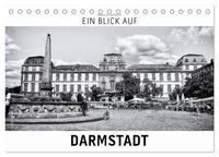 Ein Blick auf Darmstadt (Tischkalender 2025 DIN A5 quer), CALVENDO Monatskalender