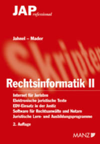 Rechtsinformatik II