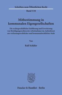 Mitbestimmung in kommunalen Eigengesellschaften.