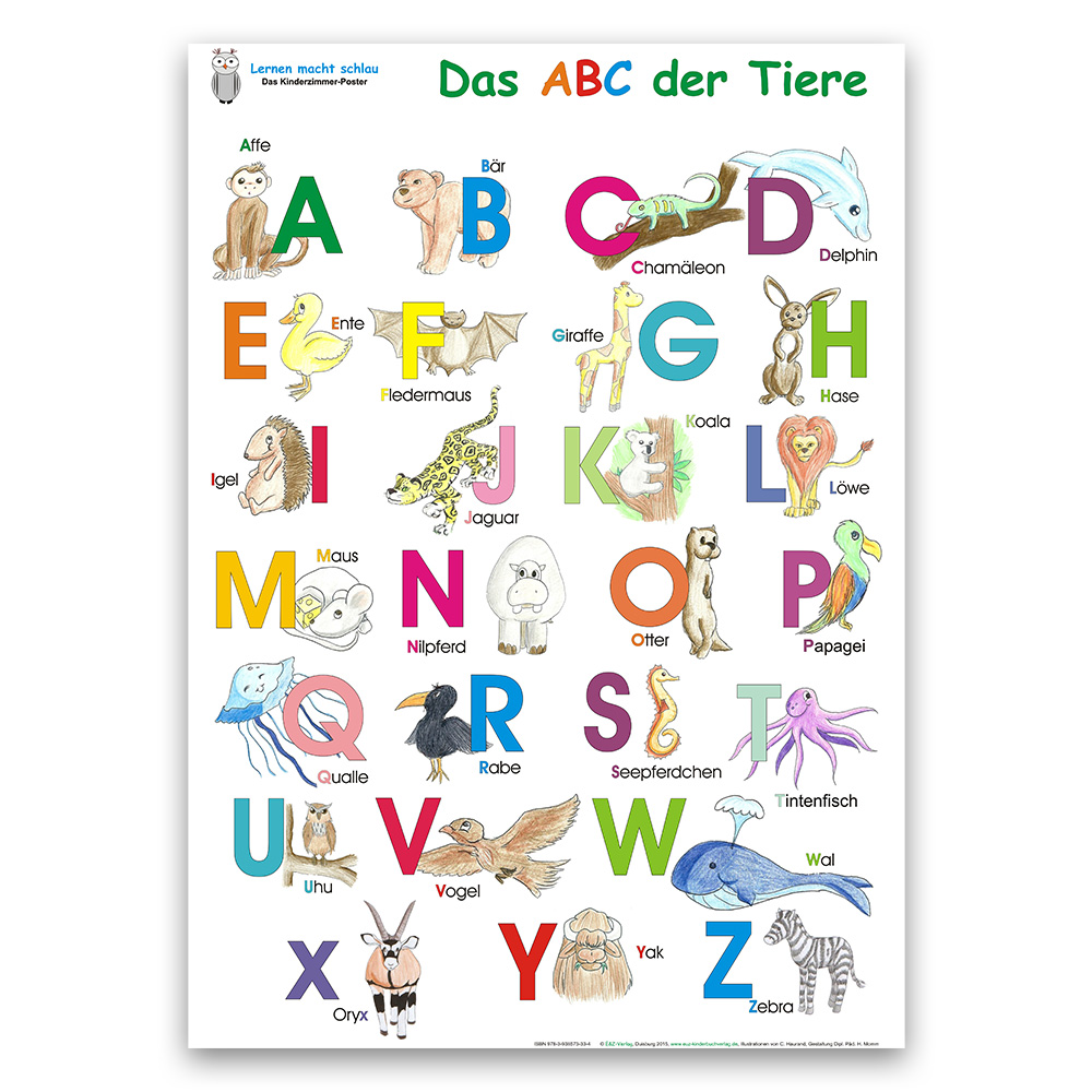 Das ABC der Tiere + Meine tierischen Zahlen von 1-20 im Set