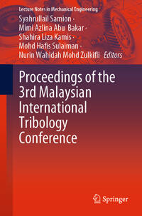 Proceedings of the 3rd Malaysian International Tribology Conference