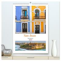 San Juan - Reiseplaner (hochwertiger Premium Wandkalender 2025 DIN A2 hoch), Kunstdruck in Hochglanz