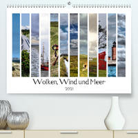 Wolken, Wind und Meer (Premium, hochwertiger DIN A2 Wandkalender 2021, Kunstdruck in Hochglanz)