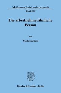 Die arbeitnehmerähnliche Person.