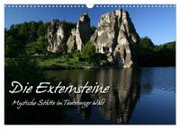 Die Externsteine (Wandkalender 2024 DIN A3 quer), CALVENDO Monatskalender