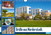 Grüße aus Norderstedt (Wandkalender 2021 DIN A4 quer)